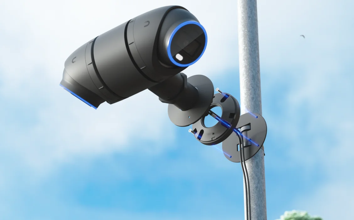 Camera Dual Mount zwart – in gebruik
