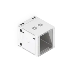 Ubiquiti UACC-Rack-12U-Wall-SW-G | UniFi 12U Swing wandkast met glazen deur - Afbeelding 11