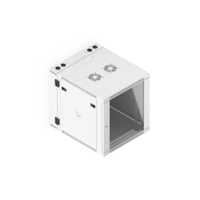 Ubiquiti UACC-Rack-12U-Wall-SW-G | UniFi 12U Swing wandkast met glazen deur - Afbeelding 11