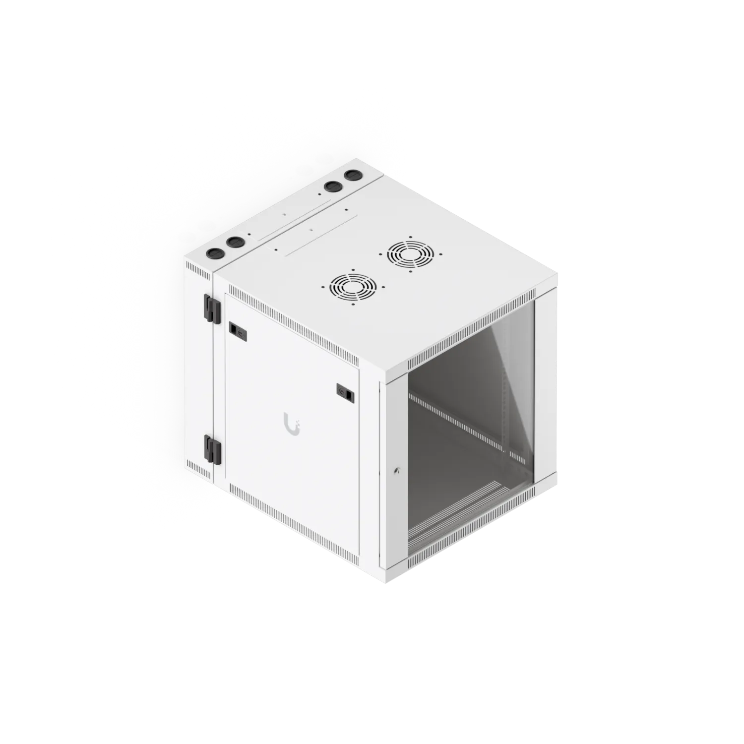 Ubiquiti UACC-Rack-12U-Wall-SW-G | UniFi 12U Swing wandkast met glazen deur - Afbeelding 11