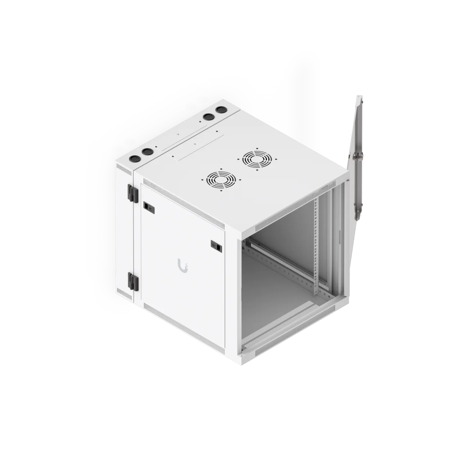 Ubiquiti UACC-Rack-12U-Wall-SW-G | UniFi 12U Swing wandkast met glazen deur - Afbeelding 12