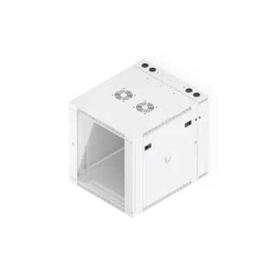 Ubiquiti UACC-Rack-12U-Wall-SW-G | UniFi 12U Swing wandkast met glazen deur - Afbeelding 14