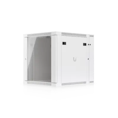 Ubiquiti UACC-Rack-12U-Wall-SW-G | UniFi 12U Swing wandkast met glazen deur - Afbeelding 3