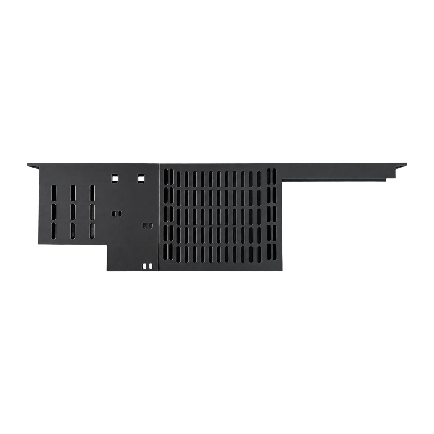 SWW 19 inch rackmount voor UCG-Max, zwart, onderzijde