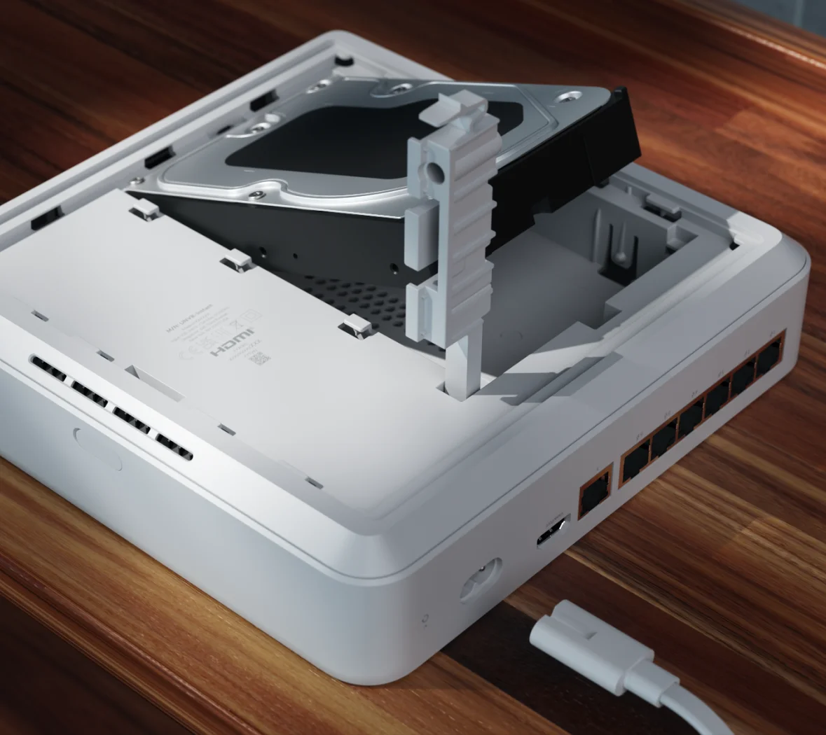 Network Video Recorder Instant Kit – in gebruik