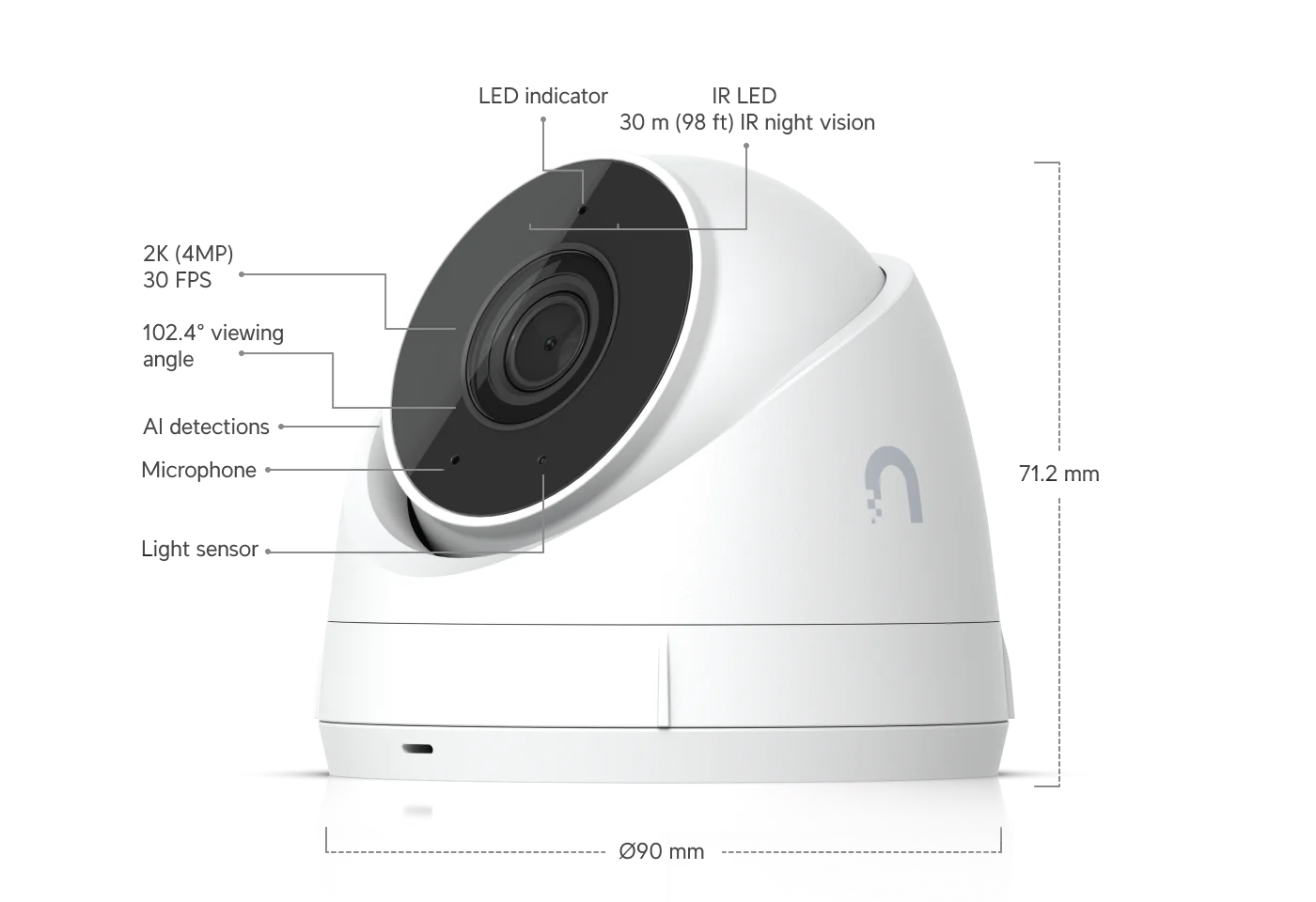 Network Video Recorder Instant Kit – technische tekening