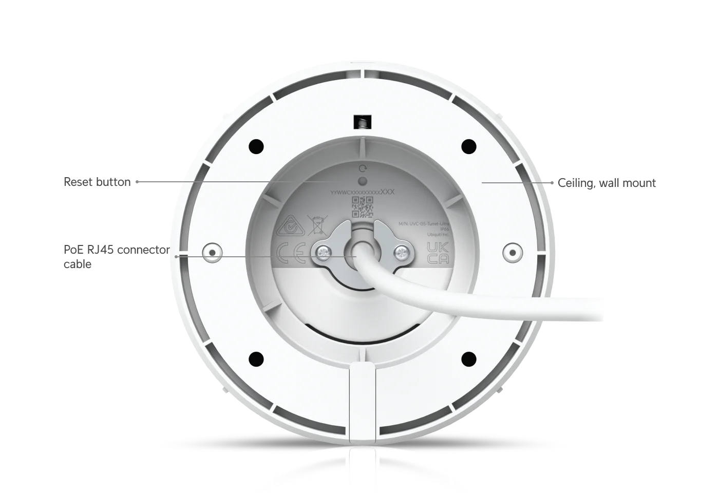 Network Video Recorder Instant Kit – technische tekening
