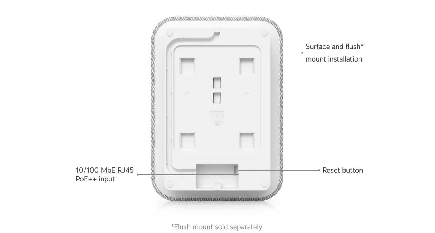 UP-AI-Speaker – technische tekening 2