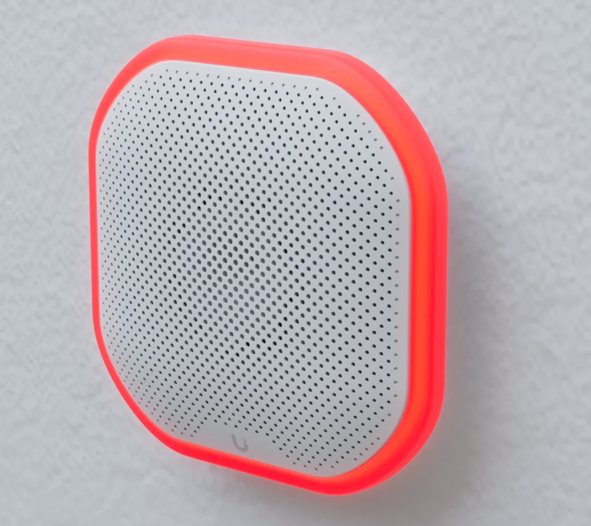 UniFi Protect Siren PoE – montagevoorbeeld