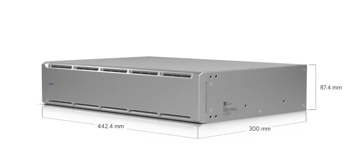 Afmetingen van de 2U rack-UPS