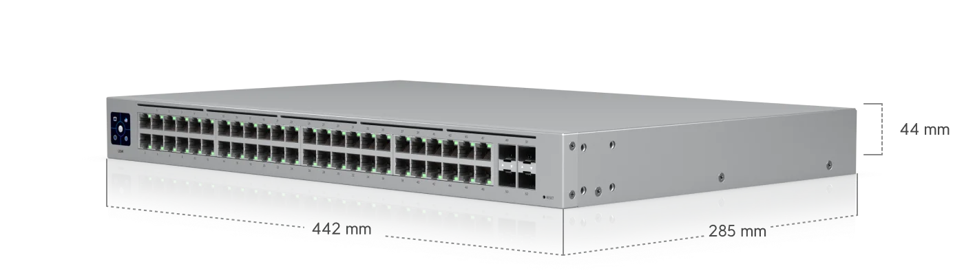 UniFi Switch 48 – afmetingen
