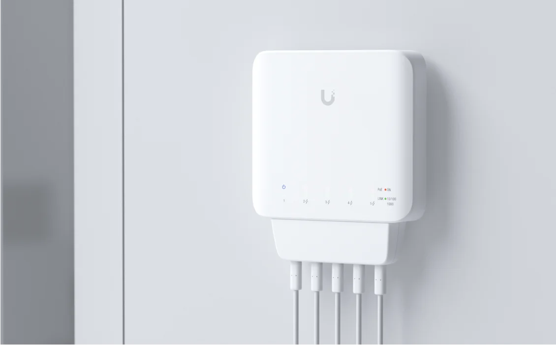 UniFi Switch Flex 3-pack – wandmontage