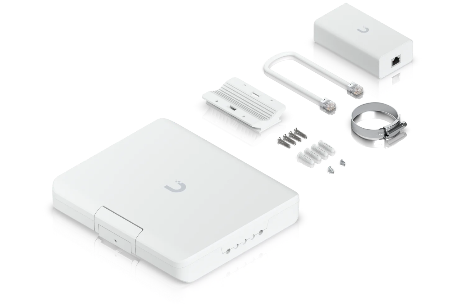 UniFi Switch Flex Utility – behuizing, voeding en montageonderdelen