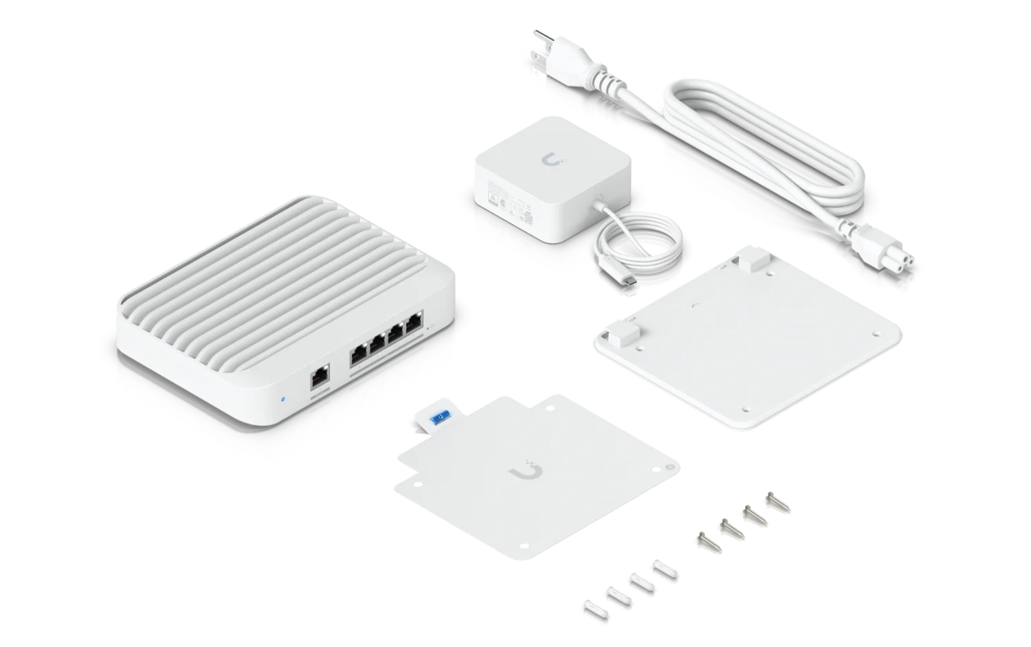 UniFi Switch Flex XG – switch, adapter en montagemateriaal