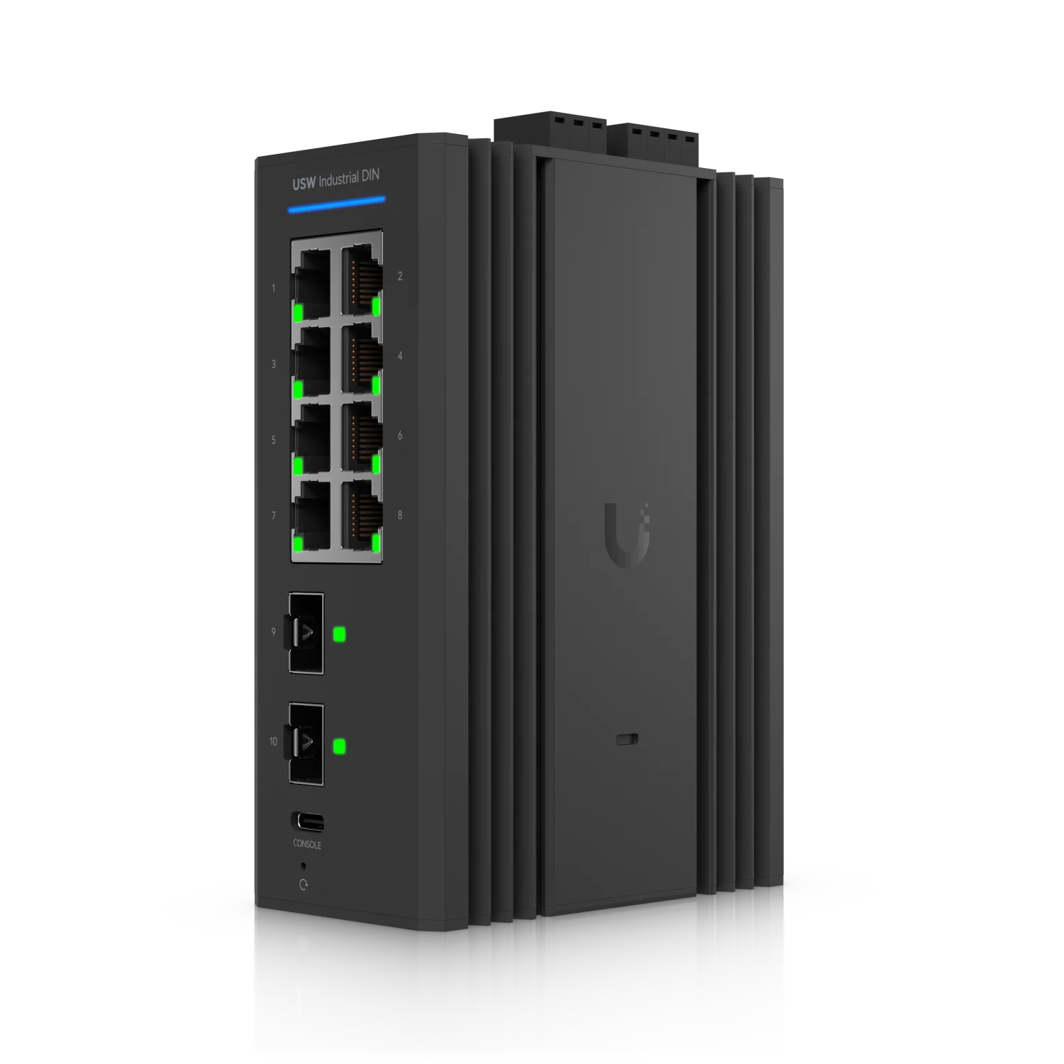Ubiquiti USW-Industrial-DIN-8 | UniFi Switch Industrial DIN 8 – industriële GbE-switch - Afbeelding 3