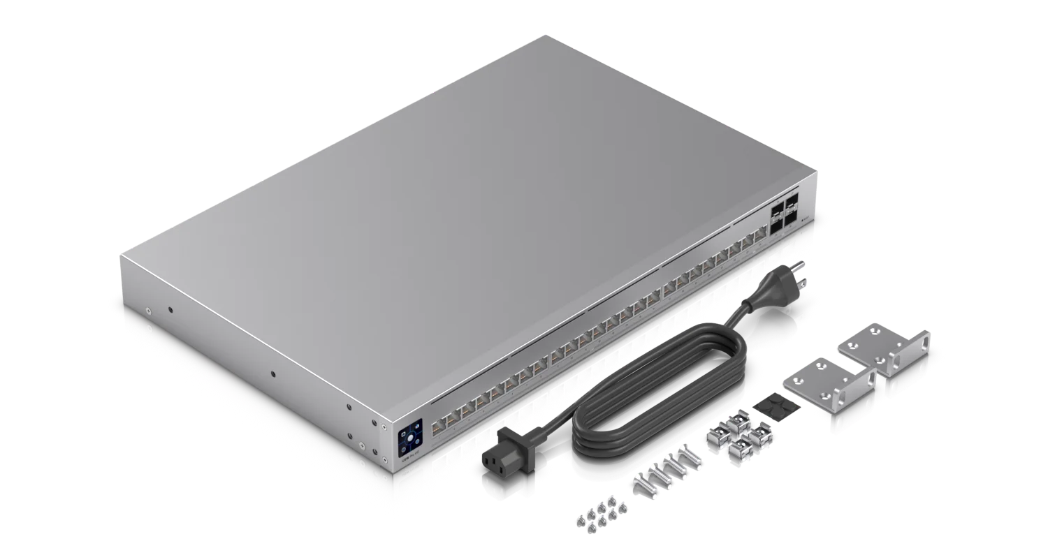 UniFi Switch Pro HD 24 – inhoud van de verpakking