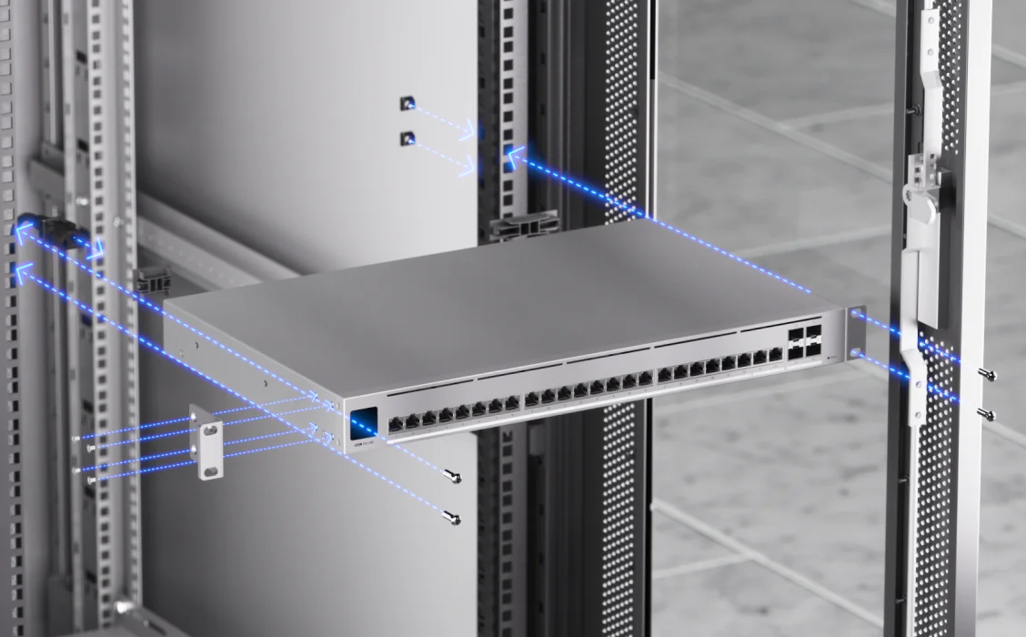 UniFi Switch Pro HD 24 – aansluiting en montage 2