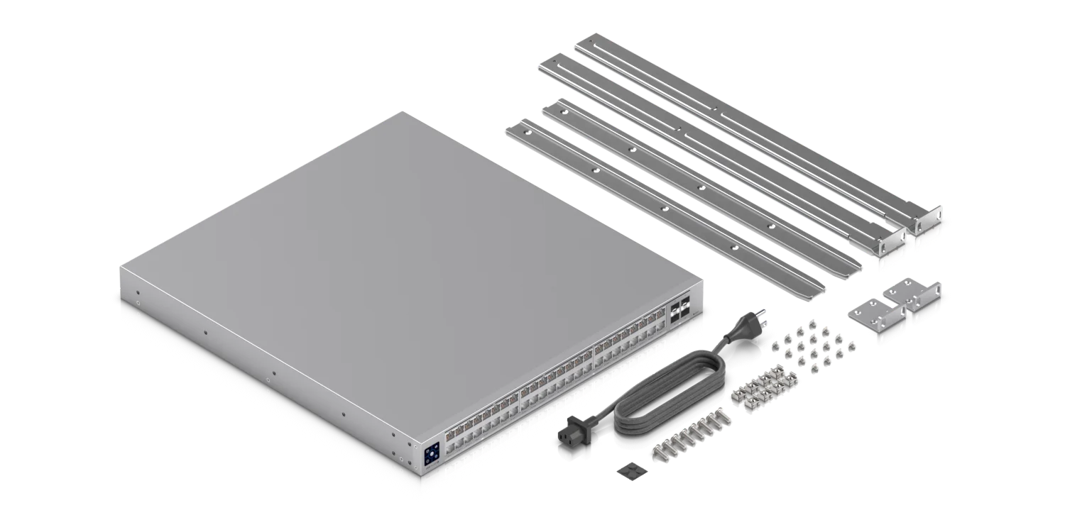 Pro XG 48 PoE – verpakkingsinhoud