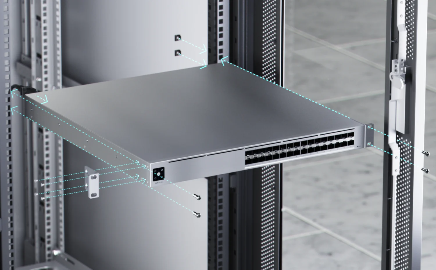 UniFi Switch Pro XG Aggregation – aansluiting en montage 2