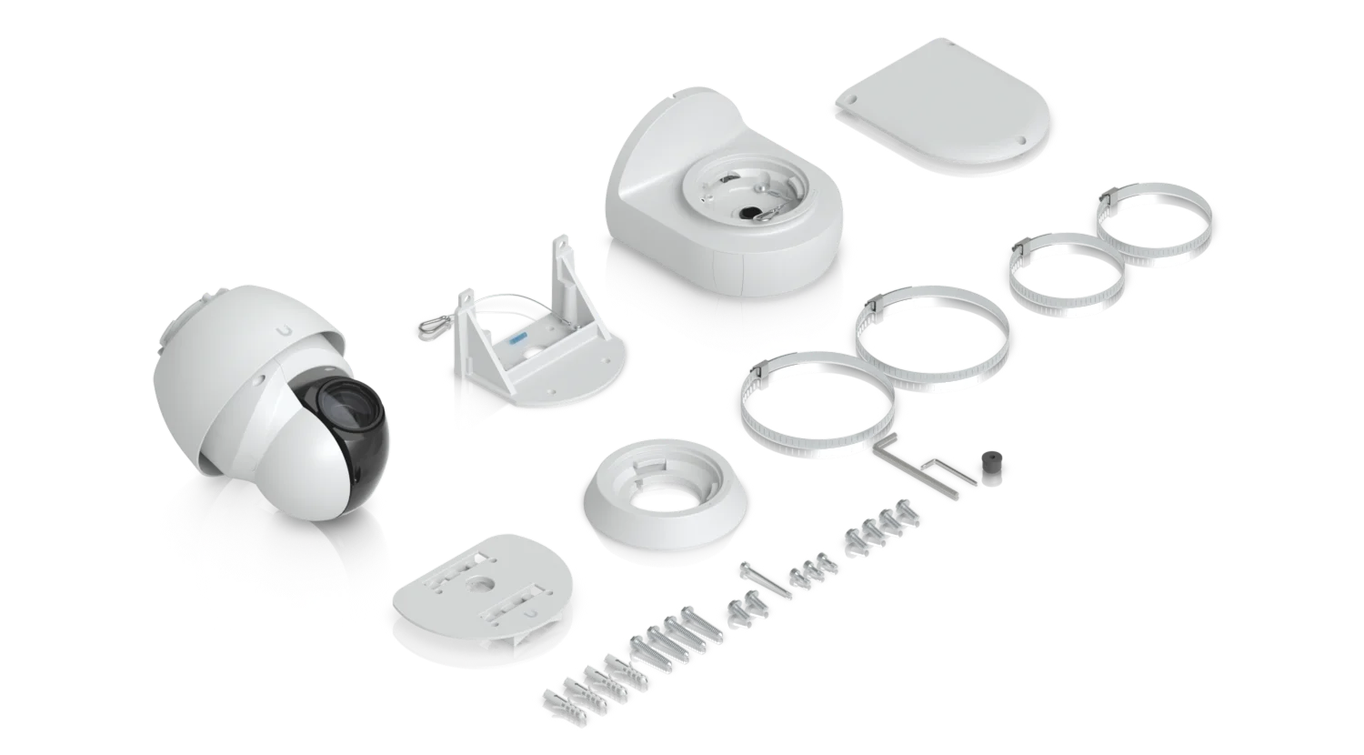 Verpakkingsinhoud UniFi AI PTZ Industrial wit