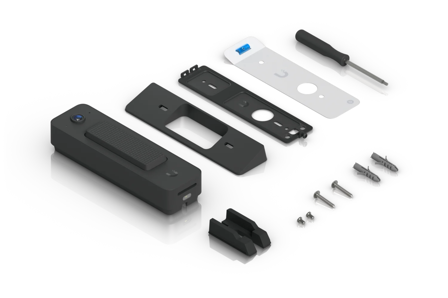 Doorbell Lite zwart – verpakkingsinhoud