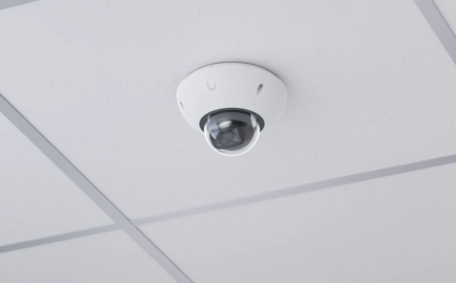 UniFi G6 Dome in wit: plafondmontage