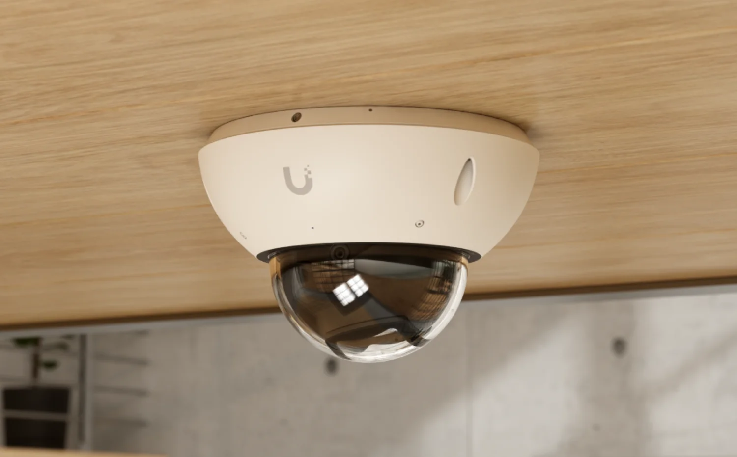 G6 Edge Dome gemonteerd aan het plafond
