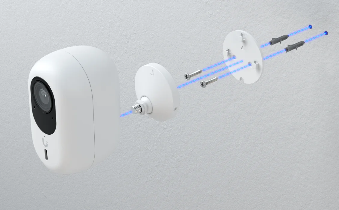 G6 Instant wandmontage met bevestigingsplaat