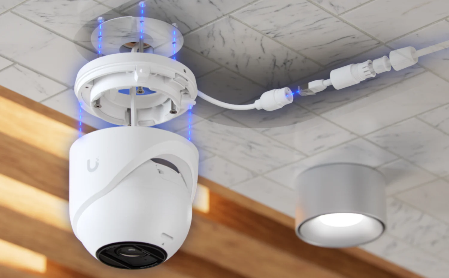 G6 Pro Turret wit – in gebruik